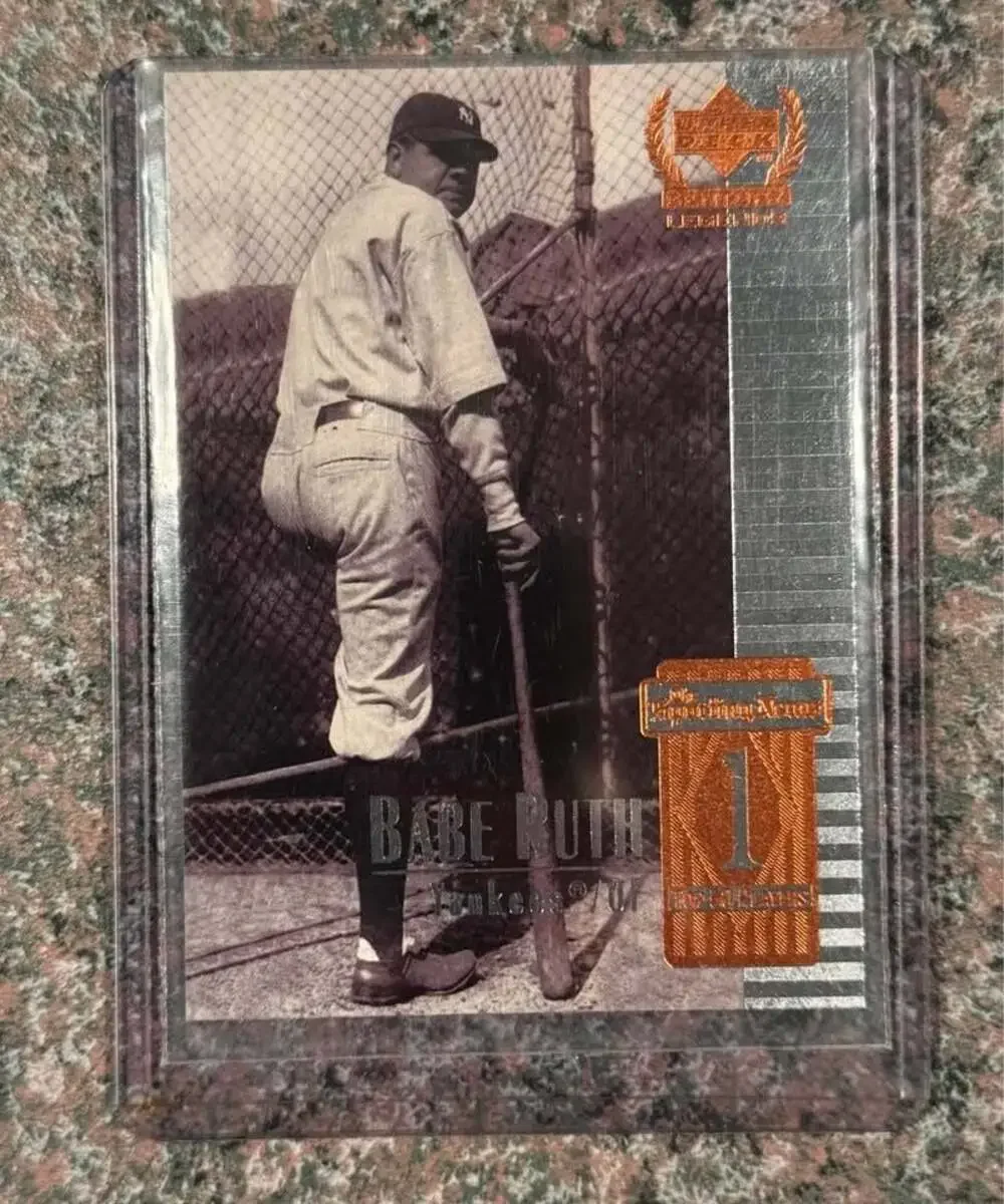 Babe Ruth Baseball Card (Upper Deck)